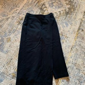 Leggings/ skirt no pockets 30 in waist to bottom.